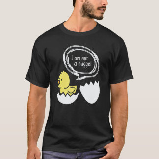 Jag är inte en nugget - Vegan - Rolig vegetarian T Shirt