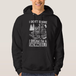 Jag är inte en smula mobil nuny hoodie