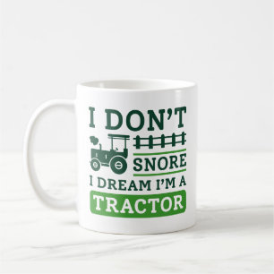 Jag är inte en traktor kaffemugg