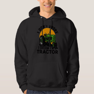 Jag är inte en traktorlantgård. hoodie