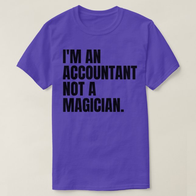 Jag är inte en trollkarl 3 t shirt (Design framsida)