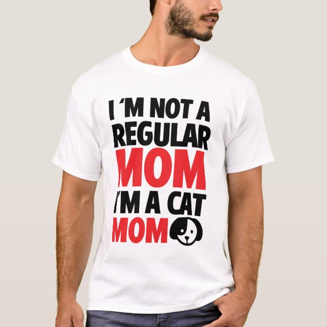 Jag är inte en vanlig mamma t shirt (Framsida)