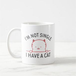 Jag är inte ensam. Jag har ett katt Kaffemugg