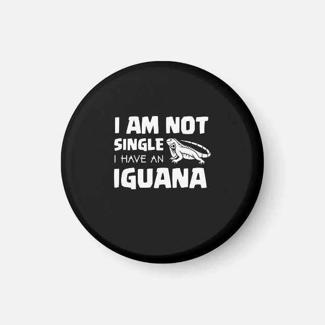 Jag är inte ensam om att jag har en Iguana Magnet (Framsidan)