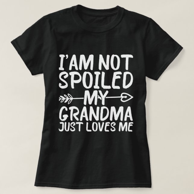 Jag är inte förstörd, bara Kärlek mig T Shirt (Design framsida)