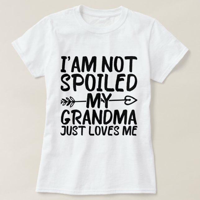 Jag är inte förstörd, bara Kärlek mig. T Shirt (Design framsida)