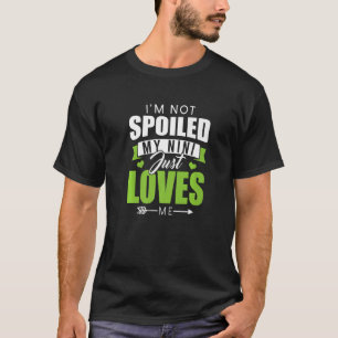 Jag är inte förstörd min Nini bara Kärlek mina PM- T Shirt