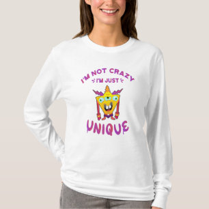 Jag är inte galen, jag är bara unik t shirt