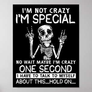 Jag är inte galen Speciell... Vänta lite... Crazy Poster