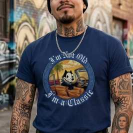 Jag är inte gammal jag är en klassiker felix t shirt