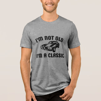 Jag är inte gammal jag är en klassiker t shirt