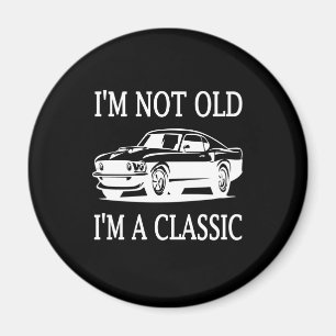 Jag är inte gammal, jag är en klassisk klassisk bi magnet