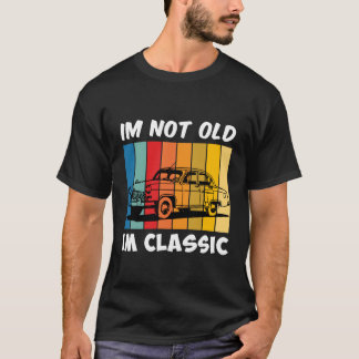 Jag är inte gammal, jag är en klassisk, konstig bi t shirt