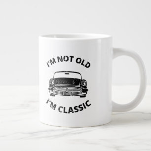 Jag är inte gammal, jag är klassisk kaffe Mugg Jumbo Mugg