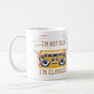 Jag är inte gammal, jag är klassisk kaffemugg