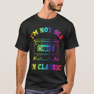 Jag är inte gammal, jag är klassisk Retro-kassettb T Shirt