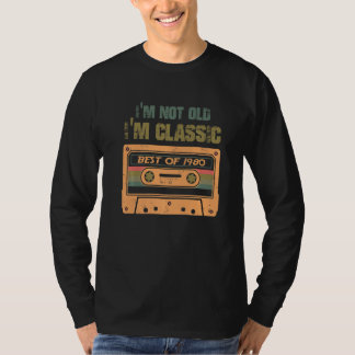 Jag är inte gammal, jag är klassisk Retro Lastbil  T Shirt
