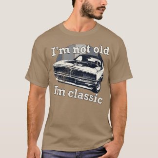 Jag är inte gammal jag är klassisk Roligt Retro 1 T Shirt