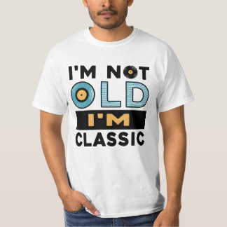 Jag är inte gammal, jag är klassisk, underlig morf t shirt