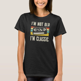 Jag är inte gammal, jag är klassiska videoband Gam T Shirt