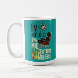 Jag är inte gammal.. Jag är mamma Modern Kaffemugg