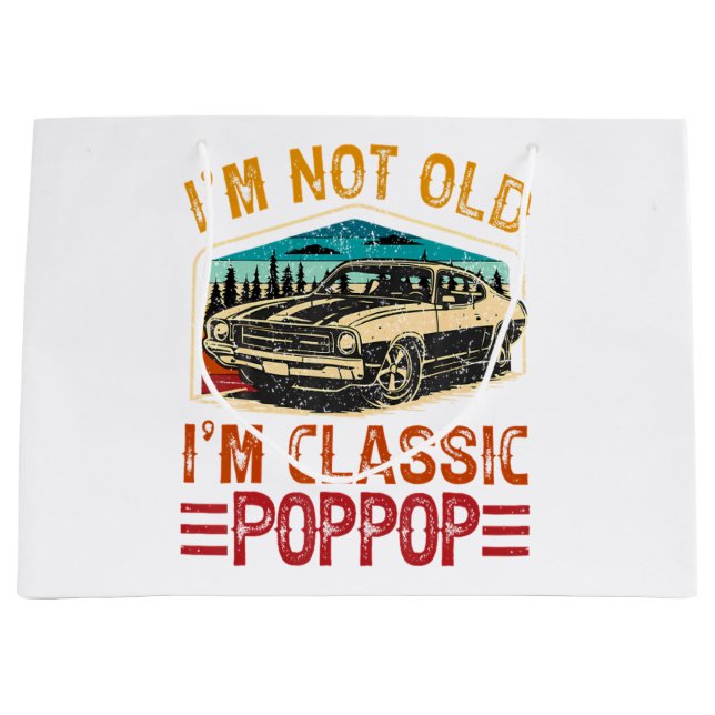 JAG är inte gammal JAG är Poppop Farfar (Framsidan)