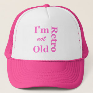 Jag är inte gammal jag är Retro Truckers Cap Keps