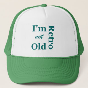 Jag är inte gammal jag är Retro Truckers Cap Truckerkeps