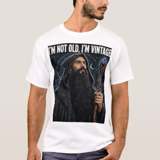 Jag är inte gammal, jag är vintage t shirt