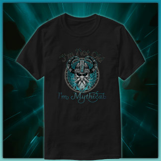 Jag är inte gammal, min mytiska hull t shirt