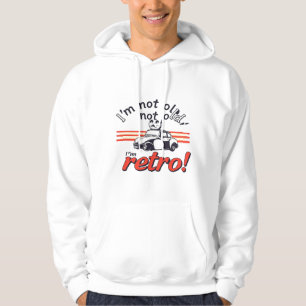 Jag är inte gammal, Retro Hoodie