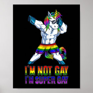 Jag är inte Gay, jag är Toppen Gay Poster
