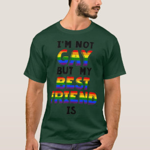 Jag är inte Gay men min bästa vän är T Shirt