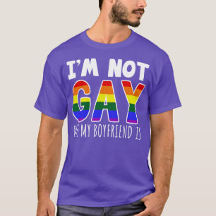 Jag är inte Gay men min pojkvän är T Shirt
