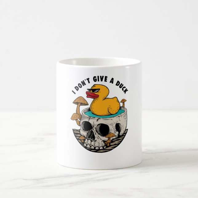 Jag är inte Ge a Anka Kaffemugg (Center)