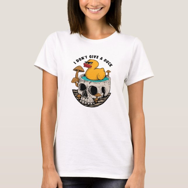 Jag är inte Ge a Anka T Shirt (Framsida)