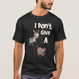 Jag är inte Ge A Råtta Whisperer Rodent Mouse Bree T Shirt