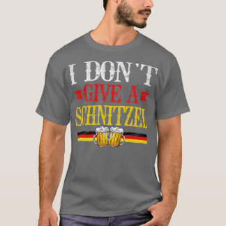 Jag är inte Ge A Schnitzel Funny German Manar Wome T Shirt
