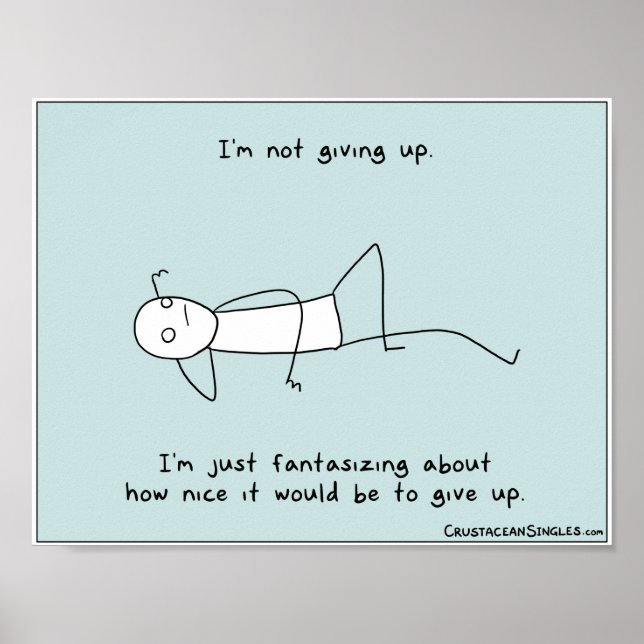 "Jag är inte ge" poster (liggande) (Framsidan)