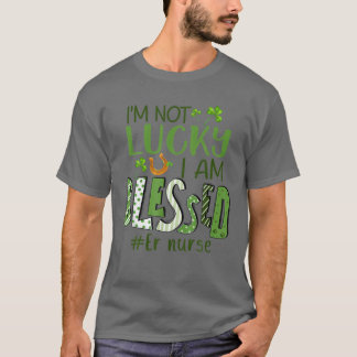 Jag är inte glad att jag är välsignad med registre t shirt