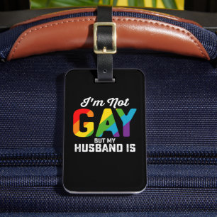 Jag är inte glad, men Make är ett lustigt Pride. Bagagebricka