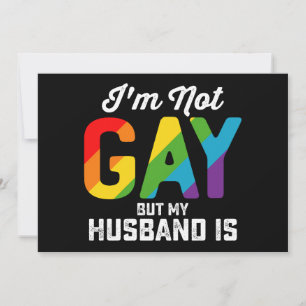 Jag är inte glad, men Make är ett lustigt Pride. Inbjudningar