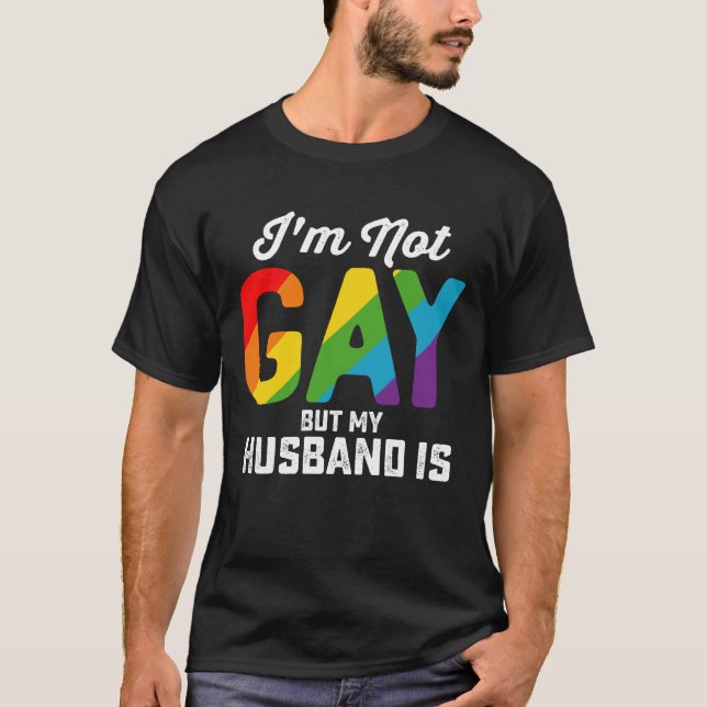 Jag är inte glad, men Make är ett lustigt Pride. T Shirt (Framsida)