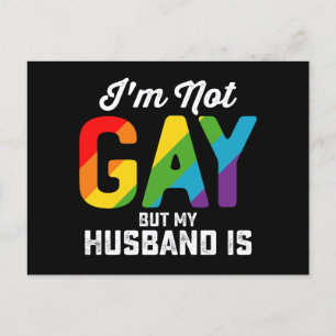 Jag är inte glad, men Make är ett lustigt Pride. Vykort