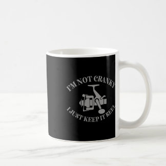 Jag är inte grinig jag bara håller det roligt fisk kaffemugg