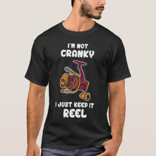 Jag är inte grinig jag håller det roligt Fiske Fis T Shirt