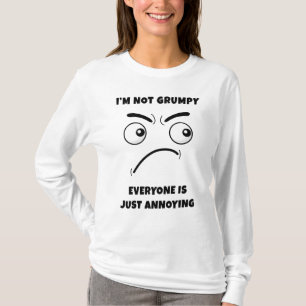 Jag är inte grumlig - alla är bara apande. t shirt