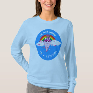 Jag är inte Konstig att jag är katcorn. T Shirt