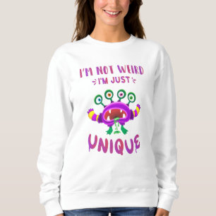 Jag är inte konstig att jag bara är unik t shirt