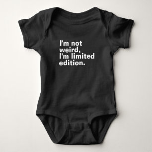 Jag är inte konstig I's begränsad edition unique T Shirt